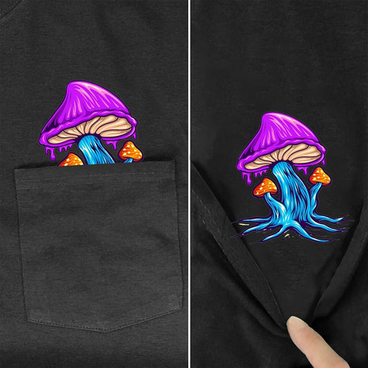 Hallucinogenic Mushroom T - shirt